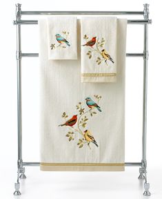 two towels hanging on a towel rack with the words dream bathroom if the water doesn't evate, your shower isn't hot enough