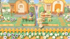 an animal crossing game is shown in this screenshot from the nintendo wii video game