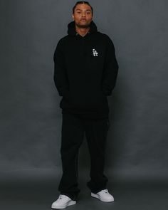 Our Heavyweight Pullover Hoodie is a 10oz relaxed yet sturdy fit. We recommend sizing up for an oversized look. TOTC Woven Label 340 GSM 70% Ringspun Combed Cotton/10% Polyester/20% Recycled Polyester Kangaroo pocket Ribbed cuffs and waistband Please give us 1-4 business days before your order is shipped out. Fall Streetwear Sweats With Pockets, Sweats With Pockets For Streetwear In Fall, Black Heavyweight Urban Hoodie, Streetwear Relaxed Fit Sweatshirt With Pockets, Black Relaxed Fit Hoodie For Streetwear, Relaxed Fit Sweats With Pockets For Streetwear, Hip Hop Hoodie With Pockets For Streetwear, Streetwear Hoodie With Pockets And Crew Neck, Crew Neck Hoodie With Pockets For Streetwear