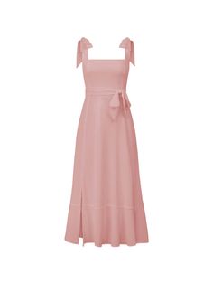 Make a daring statement in our AVIANCA Shoulder Tie Bridal Midi Dress in soft mauve. This alluring bridal inspired midi dress features the signature AVIANCA shoulder tie detailing and rich claret fabric with a delicate shimmer, creating a sophisticated and exclusive look for the fashion-forward bride. Crafted with a luxurious feel, this dress is sure to dazzle on your special day or wedding guests. Size Guide: Model is 5’6” tall, and has a 33.4” bust, 26.5” waist, & 34.6” hips. She is wearing a Spring Midi-length Bridesmaid Dress, Fitted Bridesmaid Midi Dress With Tie Back, Spring Fitted Midi Bridesmaid Dress, Bridesmaid Midi Dress With Tie Back And Fitted Bodice, Fitted Midi Bridesmaid Dress For Spring, Fitted Midi-length Bridesmaid Dress For Spring, Midi-length Bridesmaid Dress For Formal Occasions, Formal Midi Bridesmaid Dress, Formal Midi Length Bridesmaid Dress