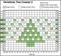 the christmas tree crossword puzzle is shown in green and white, as well as numbers