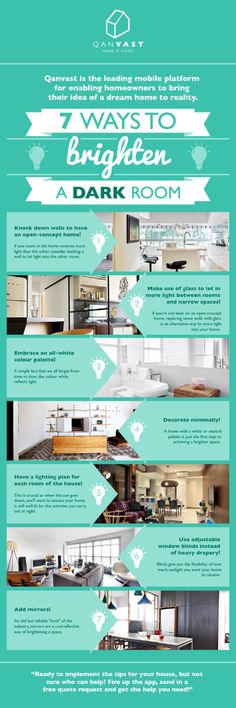 an info sheet with different types of furniture