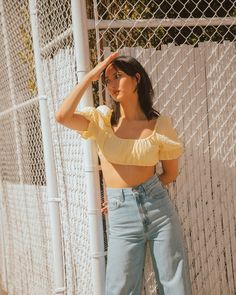 Sunny shades for sunny days 90s Denim, Full Circle, Off Shoulder Blouse, Sunnies, Crop Top