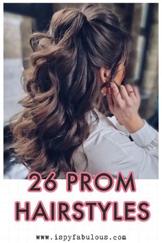 Looking for the perfect prom hairstyle? Here are 26 beautiful pictures that may inspire your prom hair look. Take these pics to your hairstylist to recreate them for prom! Easy Formal Hairstyles, Strapless Dress Hairstyles, Prom Hair Tutorial, Formal Hairstyles For Long Hair, Simple Prom Hair, Prom Hair Down, Prom Hairstyles For Short Hair, Hoco Hairstyles, Dance Hairstyles