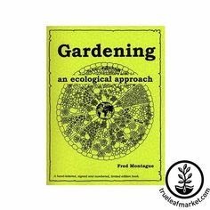 Book - Gardening an Ecological Approach Cabbage Flowers, Pen And Ink Drawings, Limited Edition Book, Seed Kit, Plant Covers, Mountain Valley, Seed Company, Balloon Flowers, Organic Seeds