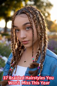 Elevate your look with trendy braided hairstyles that are perfect for teens! This chic half up half down style combines box braids and fishtail braids, creating a playful yet stylish vibe. Ideal for school or weekend outings, it's versatile enough to pair with curls or a sleek bun. Discover how to make a statement with these fun hairstyles! #braidedhairstyles #braids #hairstyle Trendy Braided Hairstyles, Fun Hairstyles, Fishtail Braids, Sleek Bun, Fish Tail Braid, Half Up Half Down, Half Up