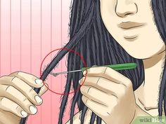 How To Dreadlock Hair, How To Get Dreadlocks, How To Do Dreadlocks, How To Start Dreadlocks, How To Make Dreads, Crochet Locks, Half Dreaded Hair, Half Dreads, Texture Hairstyles