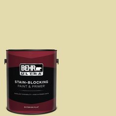 the behr ultra stain blocking paint and primer is available in two different colors