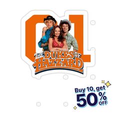 the duke of hazzard sticker is on sale for $ 50 off at walmart