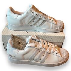 Adicolor Series. Interchangeable Colored Stripes Included. Men’s Size 11 Brand New. Never Worn Adidas Superstar Sneaker Men, Superstar 82 Adidas, Adidas White, Shoes Adidas, White Adidas, Mens Shoes Sneakers, Adidas Shoes, Adidas Men, Men's Shoes