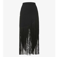 Angl Skirt With Fringe Black Pencil Skirt For Fall Party, Black High Waist Pencil Skirt For Party, High Waist Black Pencil Skirt For Party, Black High Waist Maxi Skirt For Party, High Waist Black Maxi Skirt For Party, High-waisted Black Pleated Pencil Skirt, Black Fringe Skirt For Party, High Waist Black Pleated Pencil Skirt, Black Maxi Skirt For Fall Party