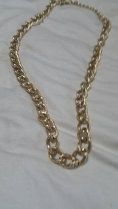 Gold Toned, Curb Chain, 32 inch Necklace, Costume Jewelry, Fashion Accessory This is a great find and priced to sell. Very decorative. Check out our shop for monthly specials. We have a variety of items for every taste. Combine several of our items together to save on shipping. If you have any questions please do not hesitate to ask. I will ship outside of the US, just request a quote. Happy Shopping. I will work around the priority mail price. Just send me your zip code and I will get a quote. Gold Long Necklace With Metal Chain Style, Gold-tone Metal Long Chain Necklace, Gold-tone Long Metal Chain Necklace, Quote Happy, Idaho Falls, Zip Code, Curb Chain, Idaho, Vintage Necklace