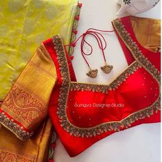 Wedding Saree Look, Blouse Designs High Neck, Kerala Saree