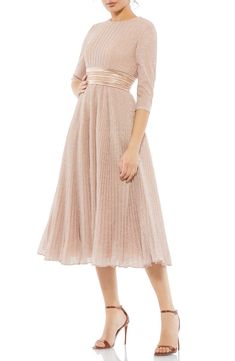 High Neck Midi Dress Formal, Tea Length Dresses Formal, Short Wedding Guest Dresses, Mom Dresses, Silk Charmeuse Dress, Charmeuse Dress, Tea Length Skirt, Long Sleeve Cocktail Dress, Groom Dresses