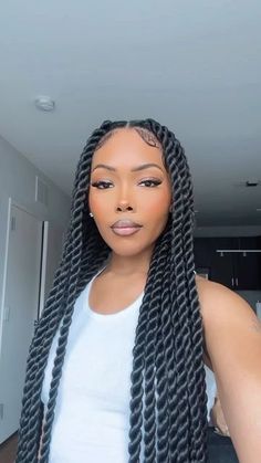 Twist Braid Styles For Black Women, Braids Twist For Black Women, All Back Braid Styles, Braid Twists Styles Black Hair, Twist Styles For Black Women, Twist Braids For Black Women, Twisting Hairstyles, Twists Braids Hairstyles