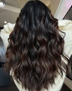 Dimensional Balayage, Long Hair Highlights, Hair With Highlights, Hair Adviser, Black Hair With Highlights, Dark Hair With Highlights