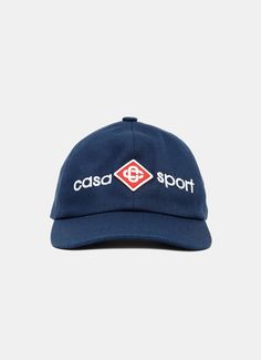 Casa Sport Icon Cap Classic Hats With Logo And Curved Visor, Classic Hats With Logo Detail And Curved Visor, Classic Hat With Logo And Curved Brim, Classic Hat With Logo Detail And Curved Brim, Classic Hat With Curved Brim And Logo Detail, Classic Cap With Logo Detail, Classic Baseball Cap With Logo Patch Visor, Classic Snapback Hat With Logo Patch And Curved Visor, Classic Six-panel Hat With Logo