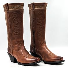 Reposhing This Item I Purchased From @Peggyshoesstore. Loved Them But Was Gifted A Similar Pair. Classic Brown Boots With Low Heel, Classic Brown Low Heel Boots, Classic Vintage Brown Boots, Ariat Women, Festival Boots, Ariat Shoes, Western Cowboy, Shoes Heels Boots, Shoes Women Heels