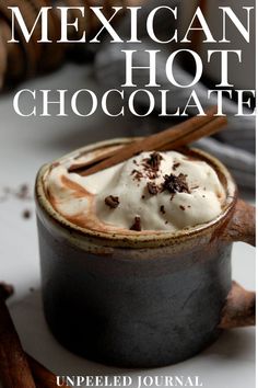 The Best Mexican Hot Chocolate Recipe Hersheys Cake, Truffles Desserts, Melting Cake, Abuelita Hot Chocolate, Decadent Cookies, Chocolate Shakeology Recipes, Truffles Recipes, Mexican Hot Chocolate Recipe