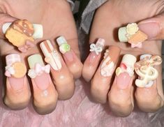 Silly Nails, Sweetheart Nails, Extra Nails, Lilac Nails, Glittery Nails, Pretty Nail Designs