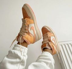 Best Air Jordan 1, Ella Shoes, Air Jordan 1 Shoes, Jordan 1 Shoes, Cheap Jordan Shoes, Apricot Orange, Cheap Jordan