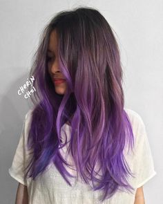 Purple Hair, Brown Hair, Highlights, Hair Color, Purple, Hair, Color, Hair Colour