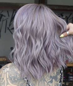 Lavender Grey Hair, Hair Job, Light Purple Hair, Hair Colorful, Cotton Candy Hair, Candy Hair, Lilac Hair, Hair Color Pastel, Lavender Hair