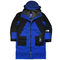 New With Tags- The North Face Men’s Black Series Mountain Light Fiturelight Oversized Hooded Shell Trench Coat In Tnf Blue / Tnf Black With Adjustable Fold Down Hood, 2 Way Oversized Front Zip Closure, Hand Pockets With Flap Closures, Zippered Chest Pockets, Waist Adjustment In Back, Adjustable Cuffs And Interior Zippered Pocket. Relaxed Fit. The North Face Techwear Outerwear With Pockets, The North Face Techwear Outerwear, Techwear Outerwear With Pockets By The North Face, The North Face Techwear Long Sleeve Outerwear, The North Face Long Sleeve Techwear Outerwear, The North Face Black Techwear Outerwear, Black The North Face Techwear Outerwear, Black Techwear Outerwear By The North Face, Functional Blue Outerwear For Work