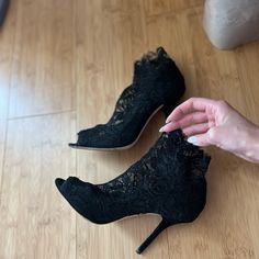 Size 36.5 Eu Dolce Gabbana Heels, Shoes Dolce Gabbana, Dolce Gabbana Shoes, Black Wedding, Shoes Women Heels, Dolce And Gabbana, Shoes Heels, Size 6, Women Shoes