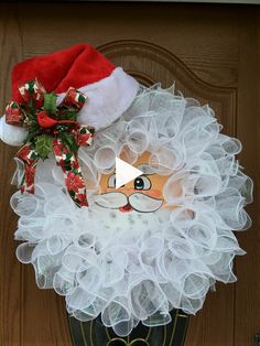 ✓Mr. Santa Clause Wreath diy christmas wreaths ideas how to make, diy christmas wreaths, diy christmas wreaths ideas, diy christmas wreaths for front door? Santa Wreath Diy, Heart Wreath Diy, Fall Yard Decor, Candy Bouquet Diy, Christmas Wreaths Diy Easy, Diy Christmas Wreaths, Christmas Mesh Wreaths