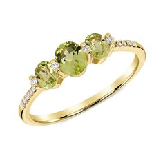 The Commodores told us, “Once, twice, three times a lady…” This 18k gold and Peridot ring is the consummate expression of femininity and elegance. Peridot are known to stimulate the Heart and Crown Chakra, breaking down our barriers and helping us to connect with others. Because after all, a lady always knows…Scroll down to Gem Guide below to learn more about Peridot. Measurement: 4.3 x 7.5 x 1.7 mm Shank: 1.4 mm Weight: 1.899 grams 18k gold Please allow 4-6 weeks for production. Luxury Yellow Gold Peridot Rings, Formal Peridot Diamond Ring In Yellow Gold, Formal Peridot Diamond Ring With Center Stone, Oval Peridot Diamond Ring For Formal Occasions, Formal Peridot Diamond Ring With Prong Setting, Elegant Three Stone Birthstone Ring For Formal Occasions, Formal Oval Peridot Diamond Ring, Peridot Rings With Brilliant Cut In Fine Jewelry Style, Yellow Gold Peridot Diamond Ring