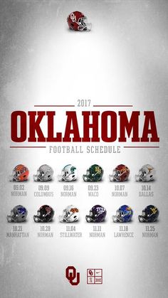 the football team's uniforms and helmets are featured in this poster for their upcoming game