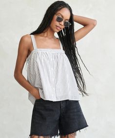 Button Tank – Jenni Kayne Button Tank Top, Boyfriend Cardigan, Fast Fashion Brands, Drop Shoulder Tee, Jenni Kayne, Favorite Sweater, Linen Trousers, Beach Days, Cropped Cardigan