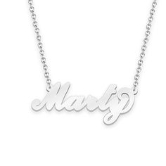 Marty name necklace Gold Custom Necklace, Personalized Gifts For Her 
								Add something extra special to your jewelry box with Name Necklace Official engravable necklaces.
								The Marty's 14k gold name necklace is best gifts for Marty. Name Necklace Official provides affordable engravable jewelry that won't 
								break the bank. In addition, these pieces make for very thoughtful and appreciated gifts for friends and family. 
								And whether valentine's day gifts, mother's day gifts, christmas gifts, wedding gifts, graduation gifts, birthday gifts,
								 NAME NECKLACE are all the best gift choice store. Engravable Jewelry, Name Necklace Gold, Gold Name Necklace, Personalized Gifts For Her, Engraved Jewelry, Gifts Birthday, Engraved Necklace, Necklace Personalized, Gifts Wedding