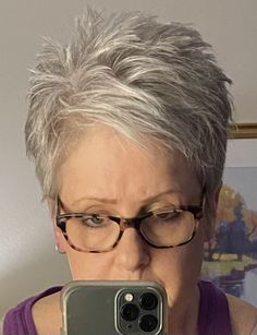 Hairstyles For Older Ladies, Spiky Hairstyles, Short Hair Ideas