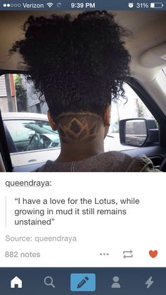 Girl Undercut, Beautiful Natural Hair, Hair Crush, Short Natural Hair Styles