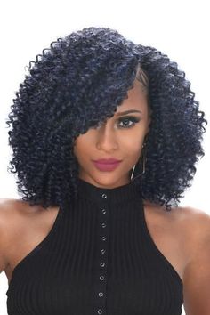 Curly Crochet Hair Styles, Pelo Afro, Crochet Braid, Crochet Braids Hairstyles, Voluminous Hair, Permed Hairstyles, American Woman, Box Braids Hairstyles, Crochet Braids