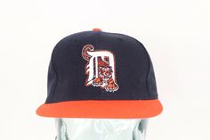 Diamond Collection, Detroit Tigers, Baseball Hat, Tigers, Vintage 90s