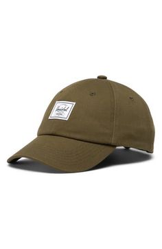 Classic and comfortable, this six-panel ball cap made of cotton twill sports a small logo patch on the crown and a curved brim providing essential shade. Adjustable 100% cotton Hand wash, dry flat Imported Classic Cotton Khaki Baseball Cap, Classic Cotton Baseball Cap With Logo Patch, Classic Baseball Cap With Logo Patch And Curved Bill, Khaki Six-panel Cotton Dad Hat, Khaki Cotton Six-panel Dad Hat, Classic Dad Hat With Logo Patch, Classic Cotton Dad Hat With Logo Patch, Classic Curved Bill Hats With Logo Patch, Casual Solid Color Hats With Logo Patch