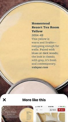 an image of a website page with the words'homestead resort tea room yellow'on it