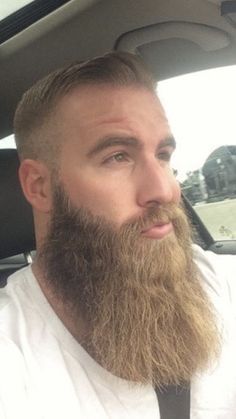 Your Daily Dose Of Great Beards ✔️from www.beardedmoney.com Bread Hair, Blond Beard, Bearded Guys, Blonde Beard, Man Beard, Thick Beard