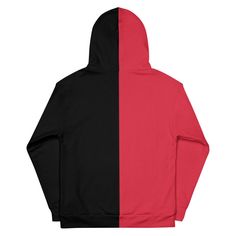 This comfy unisex hoodie has a soft outside with a red and black block print, and an even softer brushed fleece inside. The hoodie has a relaxed fit and is perfect for staying warm on a chilly evening. * 70% polyester, 27% cotton, 3% elastane * Fabric weight: 8.85 oz/yd² (300 g/m²) * Soft cotton-feel fabric face * Brushed fleece fabric inside * Double-lined hood with design on both sides * Unisex style * Overlock seams * Comes with drawstrings Claim your 10% Discount here: https://landing.mailer Red Hoodie With Adjustable Hood For Streetwear, Red Fleece Hoodie With Double-lined Hood, Red Cotton Hoodie With Double-lined Hood, Black Fleece-lined Sweatshirt For Streetwear, Red Cotton Hoodie With Adjustable Hood, Red Hoodie For Streetwear, Red Urban Hoodie With Adjustable Hood, Black Urban Hoodie With Fleece Lining, Urban Black Hoodie With Fleece Lining