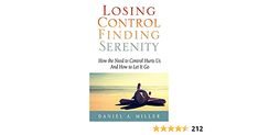 the book cover for losing control finding serenity