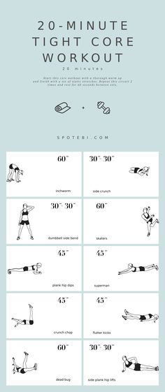 a poster with instructions for how to do an exercise