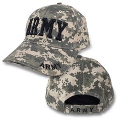 Whether you're trying to blend in or stand out this is the perfect hat. 100% cotton capCrown raised embroideryEmbroidered visor and adjustable velcro strapArmy Combat Uniform Digital Camo Print Survival Clothes, Army Combat Uniform, Airborne Army, Survival Clothing, Combat Uniforms, Military Pride, Army Hat, Military Artwork, Army Camo