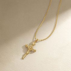 The November feature in our "Floral Cross Collection" is the Sunflower Cross Pendant, an embodiment of positivity, loyalty, and worship. This exquisitely crafted pendant merges the radiance of sunflowers with the sacredness of the cross, symbolizing the believer's devotion to looking towards the light of God, much like the sunflower gazes upon the sun. Sunflowers in Christian symbolism are renowned for representing worship and loyalty, qualities deeply etched within the folds of this design. Ado