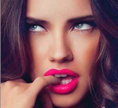 FAB lip color. Neon Lips, Hot Pink Lips, Dating Simulator, Purple Lips, Purple Lipstick, Dating Questions, Pink Lipstick, Single Dating, Back To