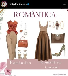 Chic Romantic Style, Romantic Essence Kibbe, Modern Romantic Aesthetic, Romantic Body Type Outfit Kibbe, Style Essence Types, Kibbe Body Types Romantic, Romantic Kibbe Outfit, Pure Romantic Kibbe, Romantic Outfit Aesthetic