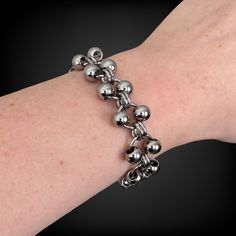 chainmail bracelet made of stainless steel. handmade. 6-8" or 7"-9" Dangly Bracelets, Chainmail Bracelet, Chainmail Jewelry, Chainmaille Bracelet, Necklace Design, Silver Chain Bracelet, Chain Mail, Fashion 2024, Grunge Y2k