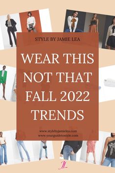 What Not to Wear For Fall 2022 Trends, Wear This Not That Fall Trends, How To Dress Better, Fall 2022 Trends, Fall & Winter Trends, Fall Fashion, Fall Style, What To Wear For Fall & Winter, Fall Style, Style For Women, Trends Any Woman Can Wear, Fall Style Ideas, Your Guide To Style, Style By Jamie Lea, YouTube Video, YouTube Channel, Style YouTuber Trip To Turkey, Traveling Fashion, At Home Outfits